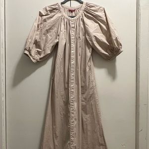 STAUD Vincent Dress in Beige